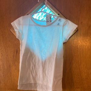 4 Shirts Wht Sz4, Pnk Sz 5T, Peach Sz 5/6 CHILDREN PLACE T-SHIRTS and Levy 5/6.